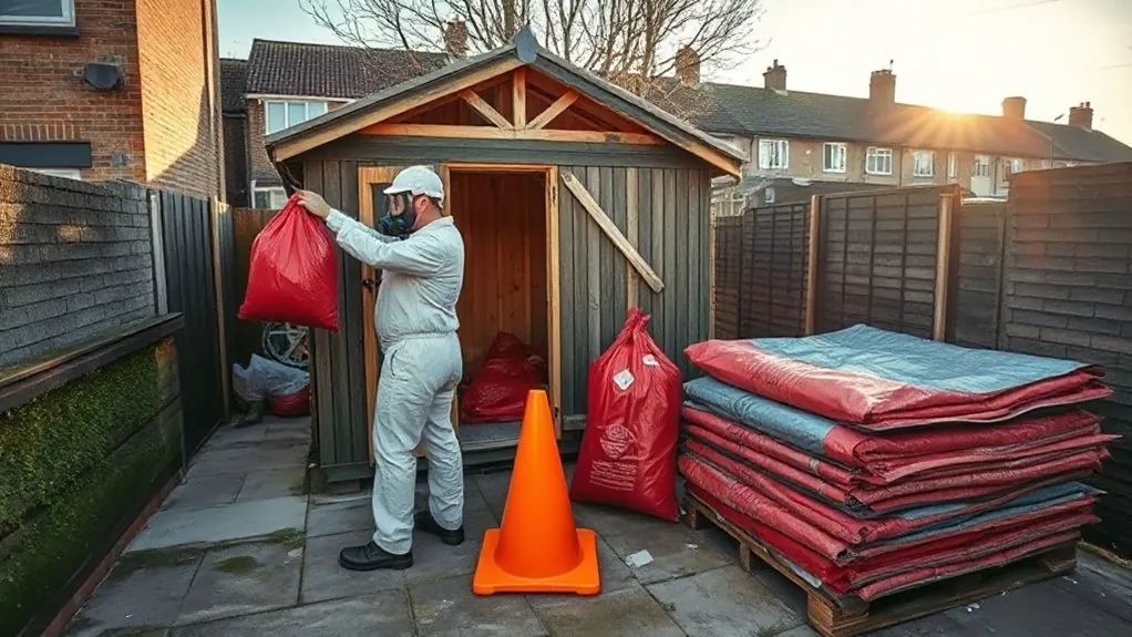 Garage & Shed Roof Removal in East Ham — HSE-licensed specialists